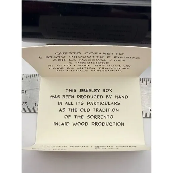 Stilnovo Intarsi music box in excellent condition - Vintage/Estate - Picture 5 of 5